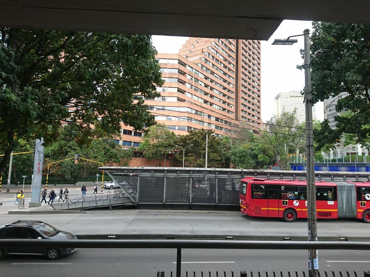 ボゴタCentro Internacional Apto 2 Habアパートメント エクステリア 写真